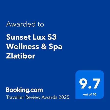 Sunset Lux S3 Wellness & Spa ズラティボール エクステリア 写真